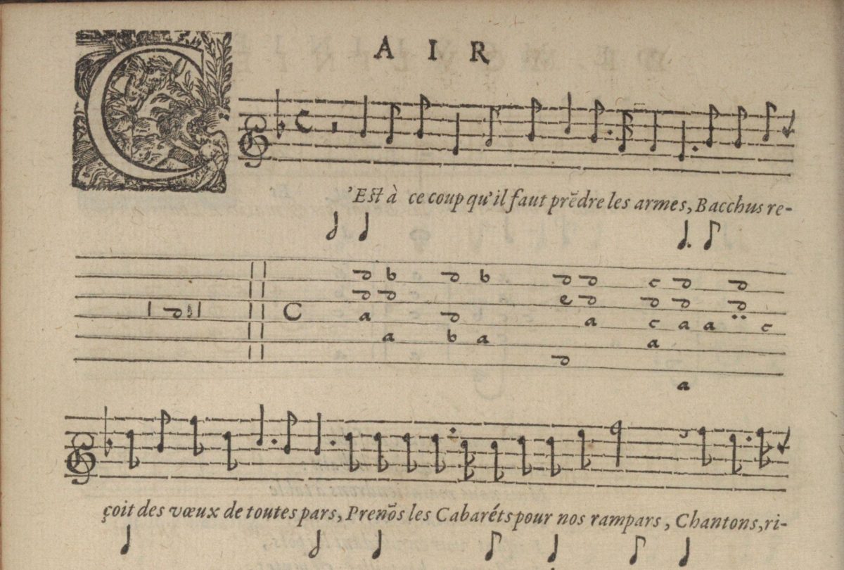 Пісня Мульньє в друці 1633 року